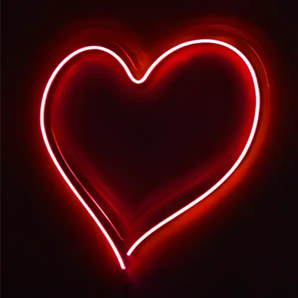 نئون فلکسی طرح قلب