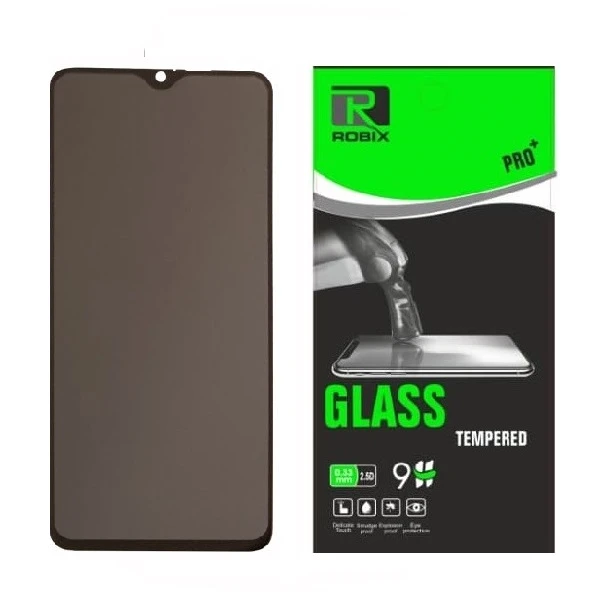 محافظ صفحه نمایش حریم شخصی روبیکس مدلRedmiNote8Tمناسب برای گوشی موبایل شیائومی Redmi Note 8T
