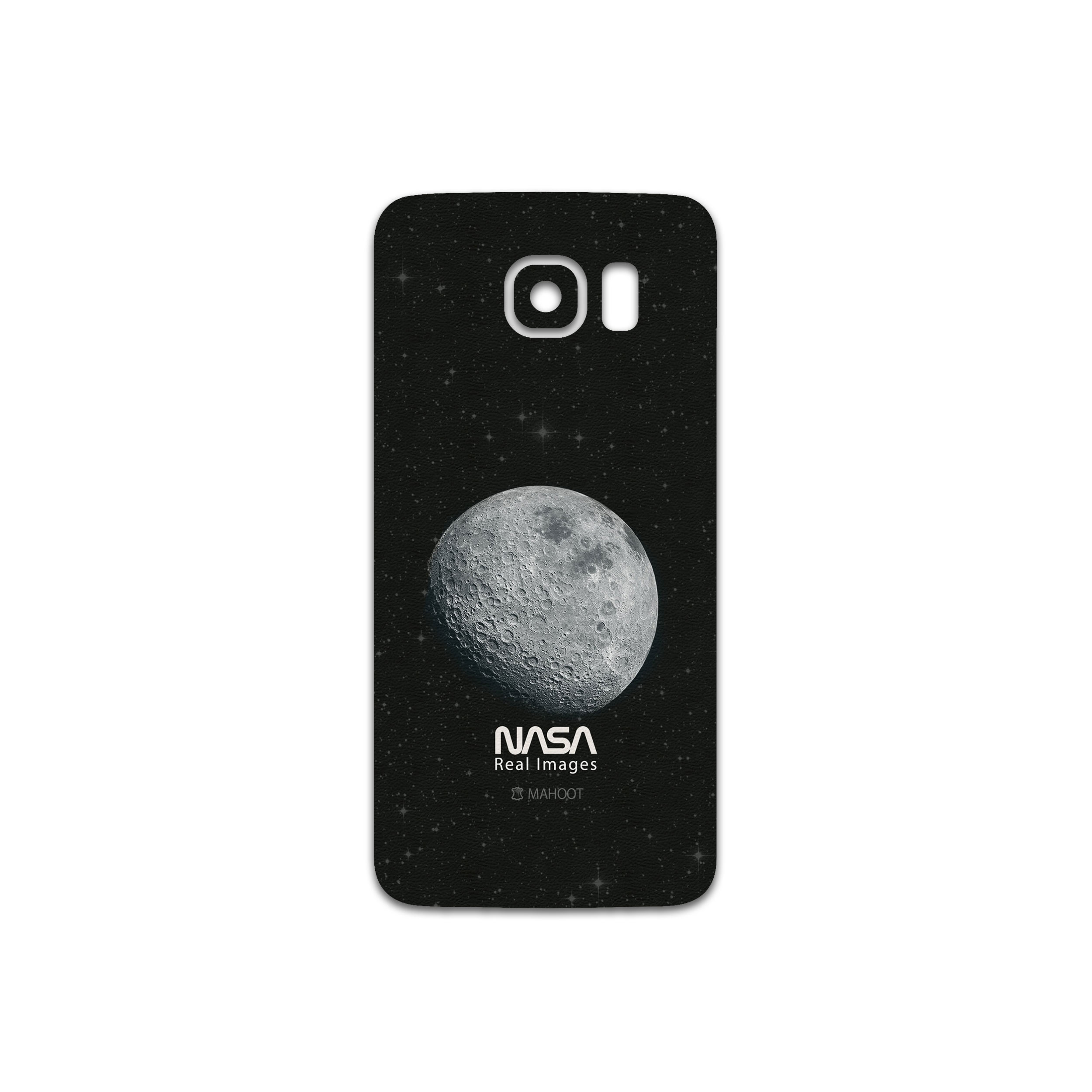 برچسب پوششی ماهوت مدل Moon-By-NASA مناسب برای گوشی موبایل سامسونگ Galaxy S6