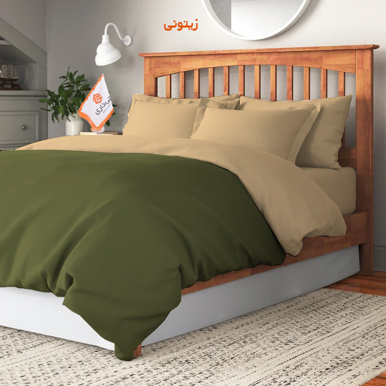 سرویس روتختی چیداری مدل کاور کد k180 دونفره چهار تکه