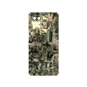 MAHOOT Collage of Skyscraper Cover Sticker for Samsung Galaxy A42