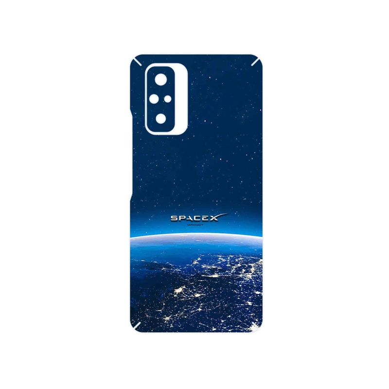 برچسب پوششی ماهوت مدل Space X مناسب برای گوشی موبایل شیائومی Redmi Note 10 Pro Max