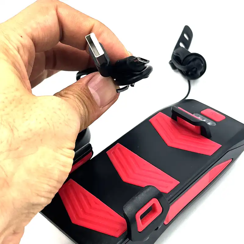 چراغ جلوی دوچرخه مدل هالوژن پاوربانک کد 971