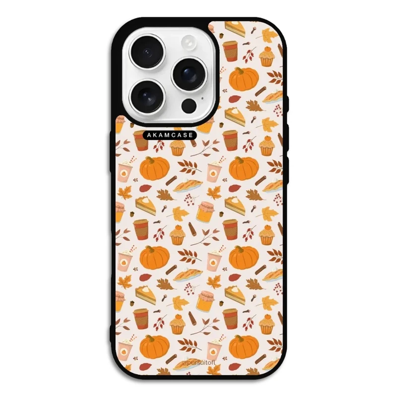 کاور آکام مدل AMC-WA16PRO-PUMPKIN-20 مناسب برای گوشی موبایل اپل iPhone 16 Pro