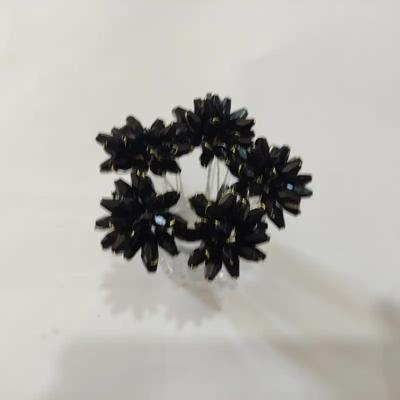 سنجاق مو زنانه مدل گندمی بسته پنج عددی