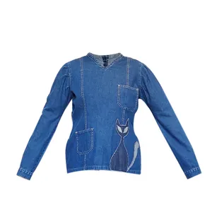 بلوز زنانه مدل پَچ 0015