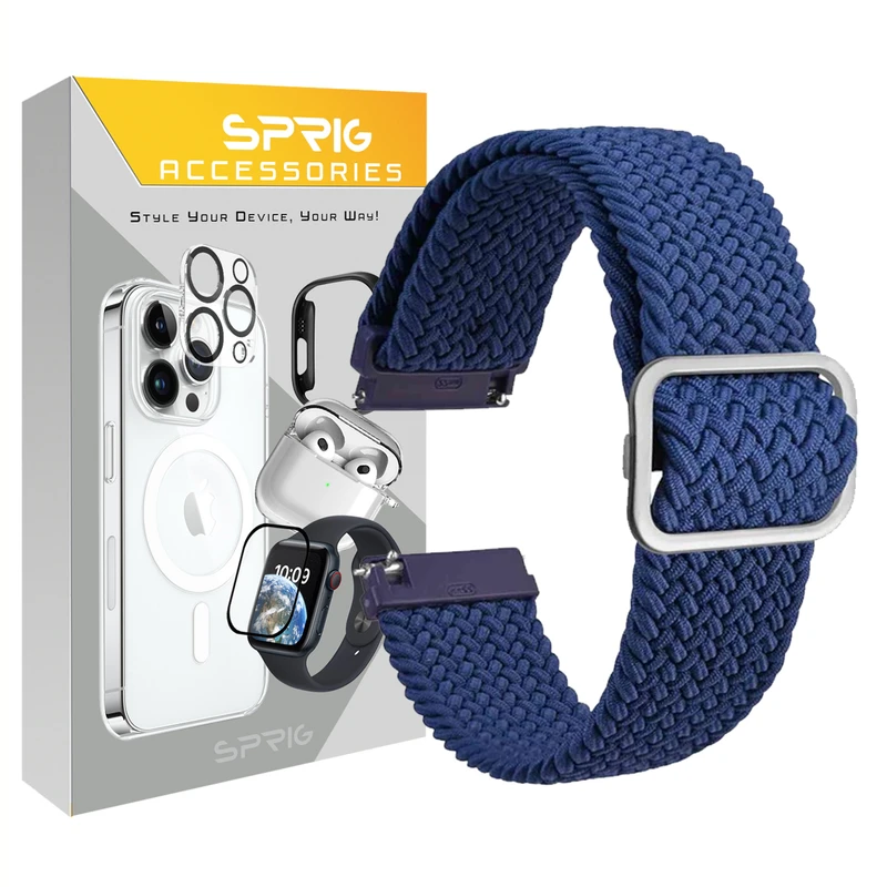 بند اسپریگ مدل Solo Braid مناسب برای ساعت هوشمند امیزفیت GTS / GTS 2 / GTS 2 mini / GTS 2E / GTS 3