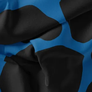 پارچه لباس مدل کرپ حریر طرح پوست گاوی کد 9099D