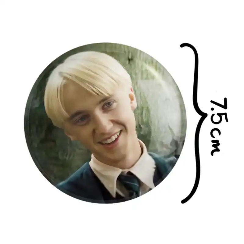 آینه جیبی خندالو مدل دراکو مالفوی هری پاتر Harry Potter  کد 19361