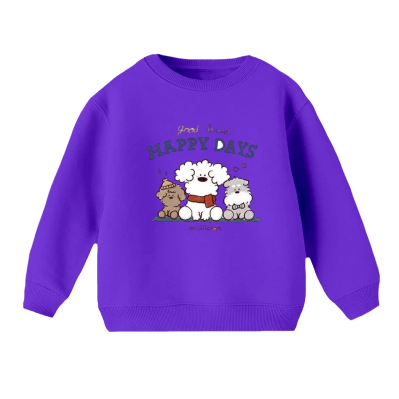 سویشرت بچگانه مدل سگ های بامزه 