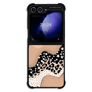 AKAM AMCWSGZFLIP5-PANTHER PATTERN4 Cover For Samsung Galaxy Z Flip 5