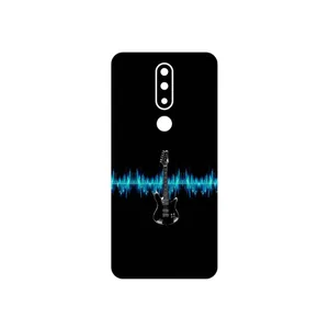 MAHOOT Electric Guitar Cover Sticker for Nokia 5.1 Plus