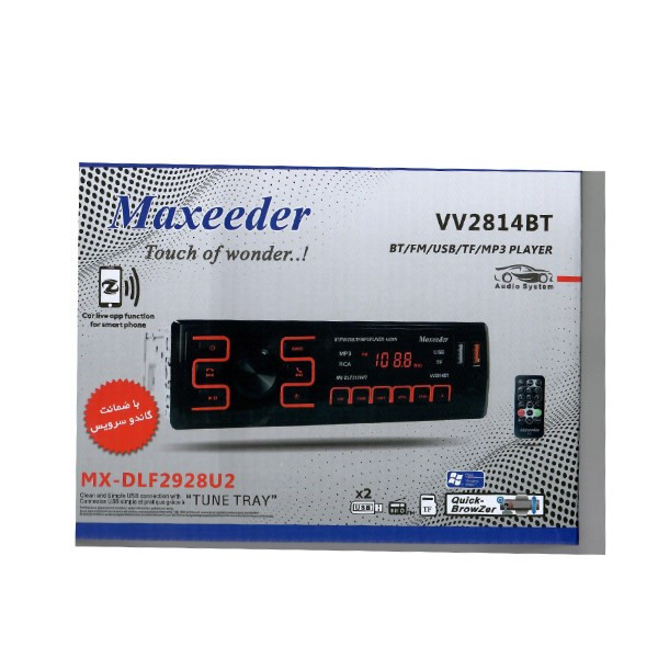 پخش کننده خودرو مکسیدر مدل MX_DLF2928U2