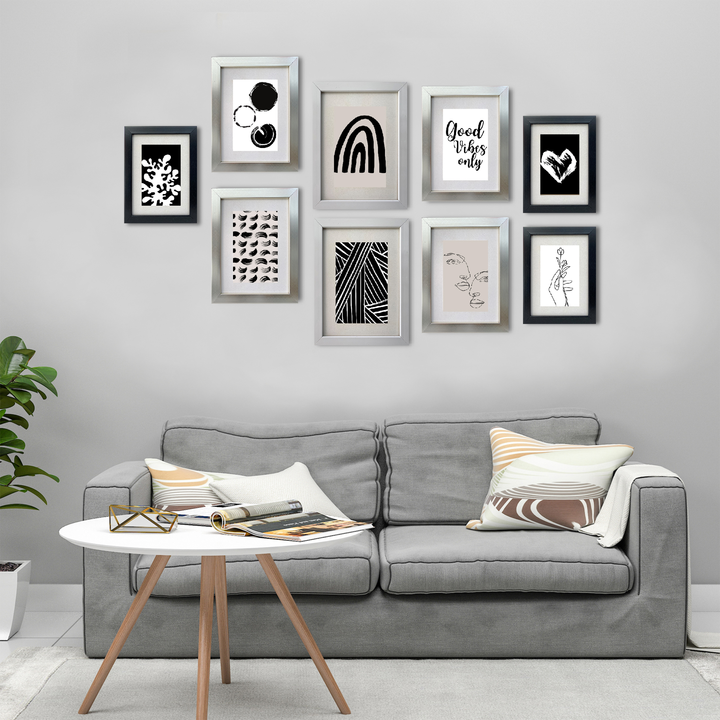 قاب عکس مدل پاسپارتو کد 215 مجموعه 9 عددی