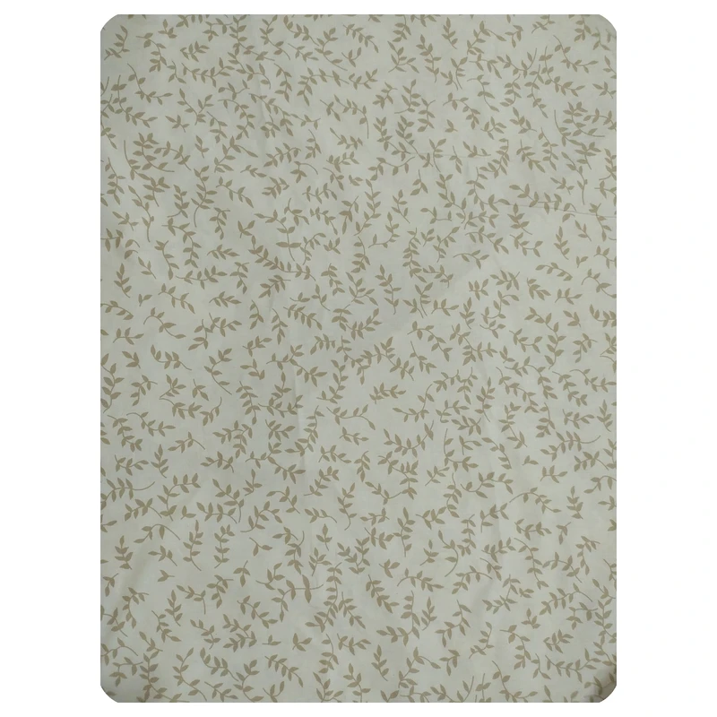 ملحفه کتان نخ پانیذ پود مدل آرنیکا کد P114-2 یک نفره سایز 235x170 سانتی‌متر