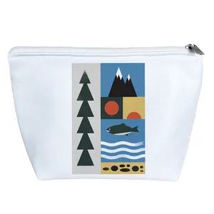 کیف لوازم آرایش دخترانه خندالو مدل طبیعت کد 8758