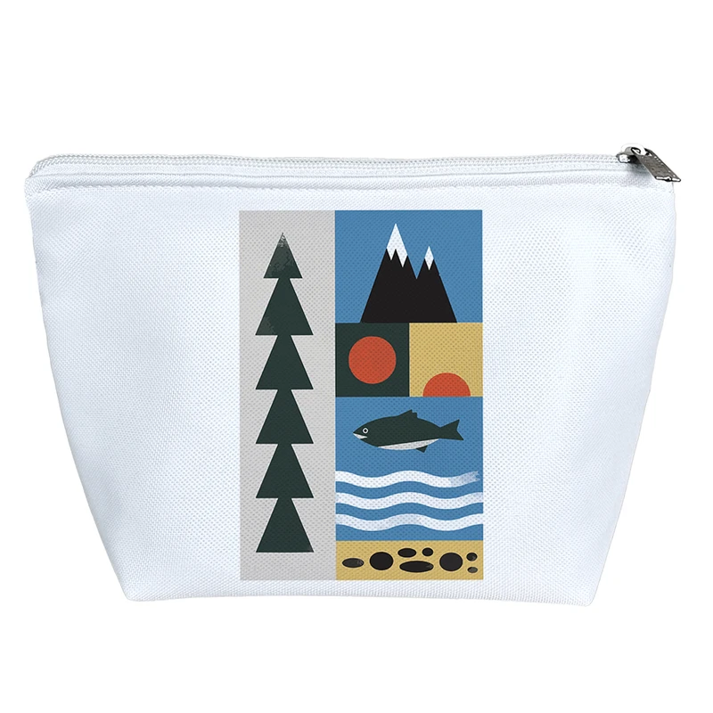 کیف لوازم آرایش دخترانه خندالو مدل طبیعت کد 8758