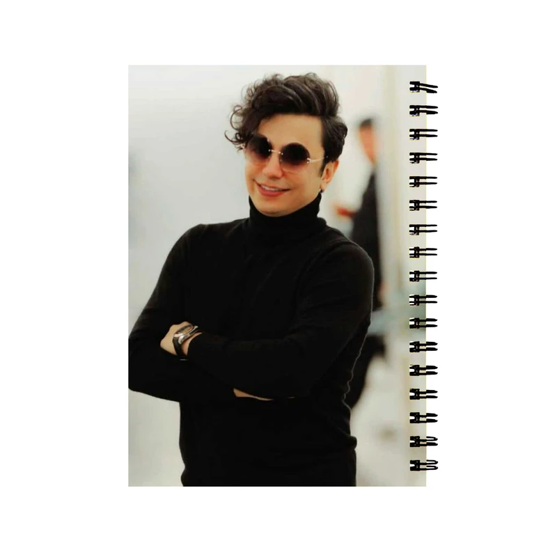 دفتر مشق 60 برگ طرح محسن ابراهیم زاده کد D-906