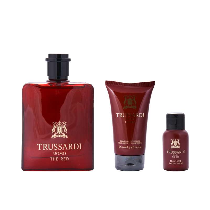 ست ادوتویلت مردانه تروساردی مدل Uomo The Red حجم 100 میلی لیتر