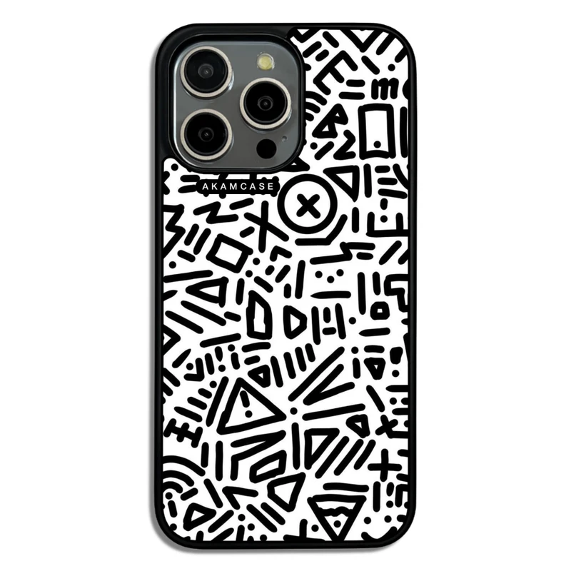 کاور آکام مدل AMC-WA15PROMAX-DOODLE14 مناسب برای گوشی موبایل اپل iPhone 15 Pro Max