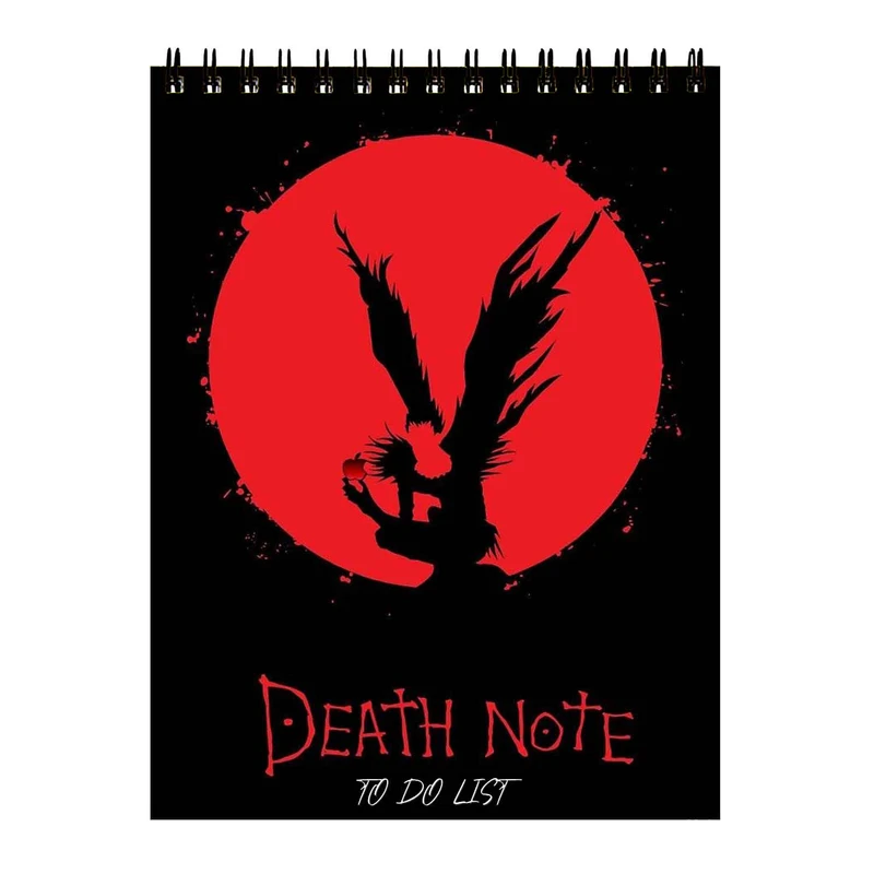 دفتر برنامه ریزی 50 برگ طرح انیمه death note کد 382