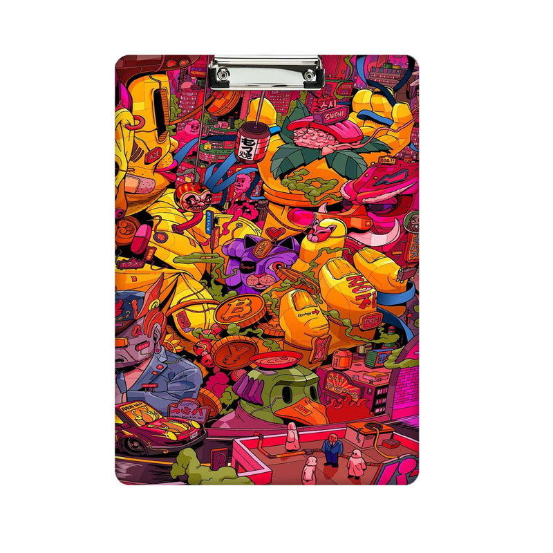 تخته شاسی مدل کارتونی کد 1930 سایز A4