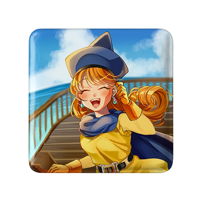 مگنت خندالو طرح بازی دراگون کوئست (Dragon Quest) مدل مربعی کد 35249