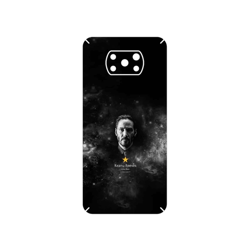 برچسب پوششی ماهوت مدل Keanu Reeves مناسب برای گوشی موبایل شیائومی Poco X3 NFC