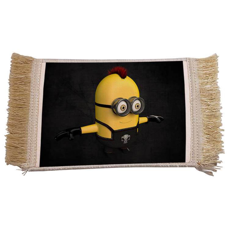 فرش ماشینی دیوارکوب مدل مینیون کد 45