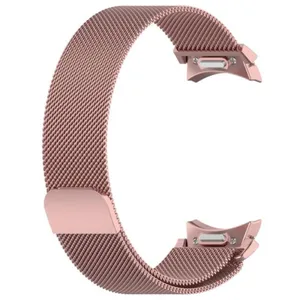 Masir Milanese Magnetic One-Click Strap suitable for Samsung Galaxy Watch 4 40mm /44mm /Classic 42mm /Classic 46mm / Watch 5 40mm/44mm/Pro 45mm/ Watch 6 40mm/44mm/Classic 43mm/Classic 47mm