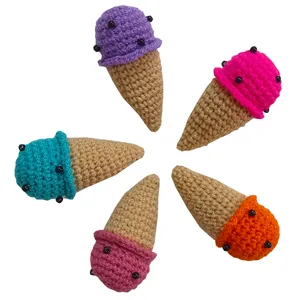 مگنت بافتنی مدل بستنی بسته 5 عددی