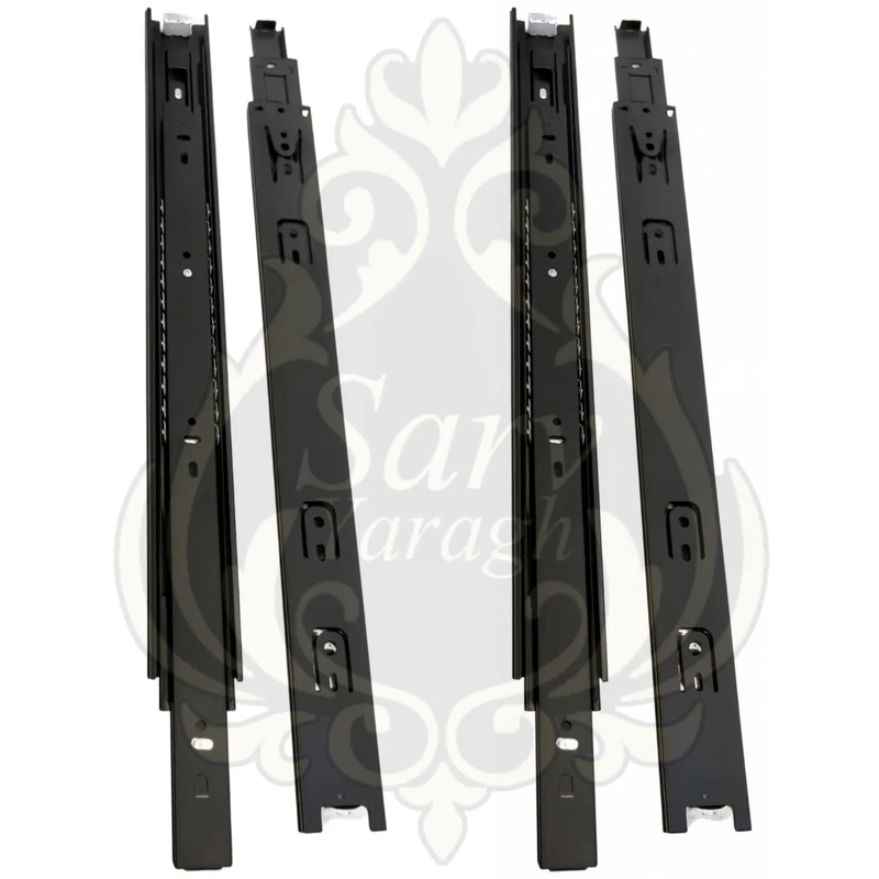 عکس شماره 4 : ریل کشو سرو مدل ساچمه ای 45 بسته 4 عددی