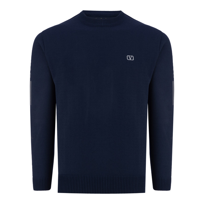 پلیور یقه گرد مردانه مدل Mk1