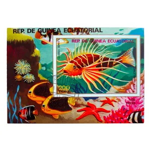 تمبر یادگاری مدل ماهی کد h-672