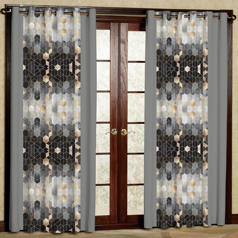 پرده مدل سنگی مخمل پانچی کد 4216 سایز 200x140 سانتی متر