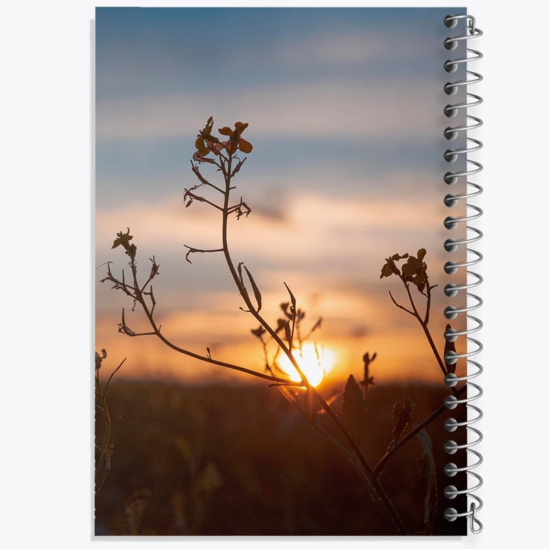 دفتر شطرنجی 50 برگ خندالو مدل غروب کد F1439