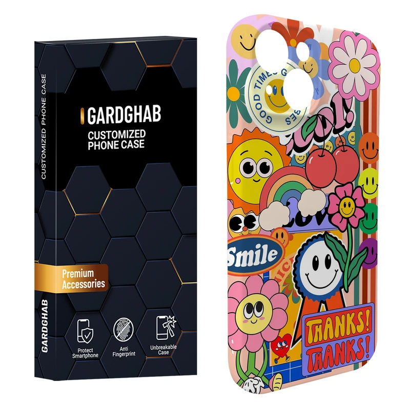 کاور گاردقاب مدل فانتزی مناسب برای گوشی موبایل اپل iPhone 15