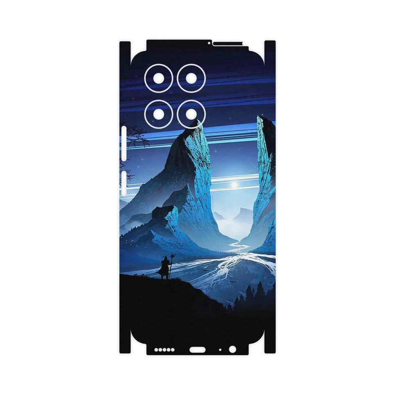 برچسب پوششی ماهوت مدل Blue Mountains Digital Art-FullSkin مناسب برای گوشی موبایل آنر X6a
