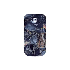 MAHOOT Broken black marble Cover Sticker for Nokia 1