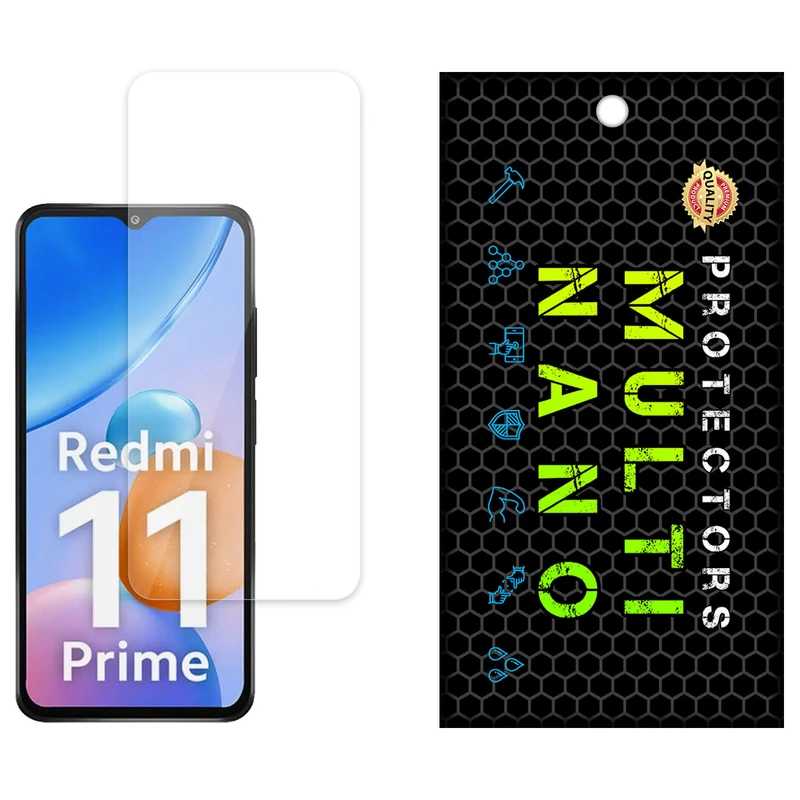 محافظ صفحه نمایش شفاف مولتی نانو مدل X-S1N مناسب برای گوشی موبایل شیائومی Redmi 11 Prime