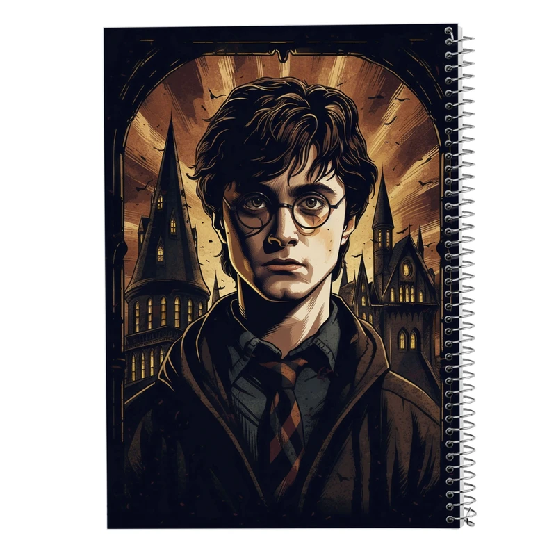 دفتر مشق 100 برگ مدوپد مدل هری پاتر harrypotter کد DF10273