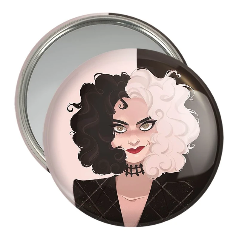 آینه جیبی خندالو مدل کروئلا Cruella  کد 10749