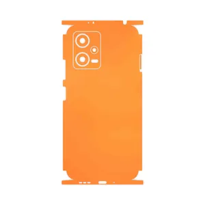 MAHOOT Matte-Orange-FullSkin Cover Sticker for Xiaomi Redmi Note 12 5G