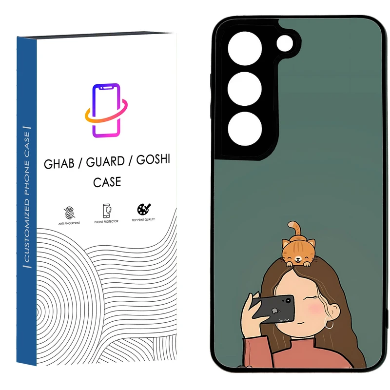کاور قاب گارد گوشی طرح دخترانه کد 26 - TPU مناسب برای گوشی موبایل سامسونگ Galaxy S21 FE