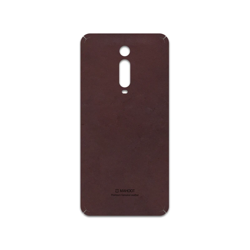برچسب پوششی ماهوت مدل Matte-Dark-Brown-Leather مناسب برای گوشی موبایل شیائومی Mi 9t