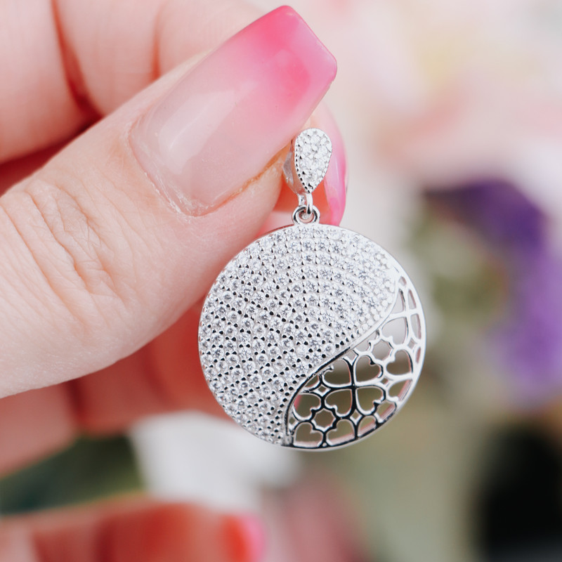 آویز گردنبند نقره زنانه جی تی ای مدل G_149