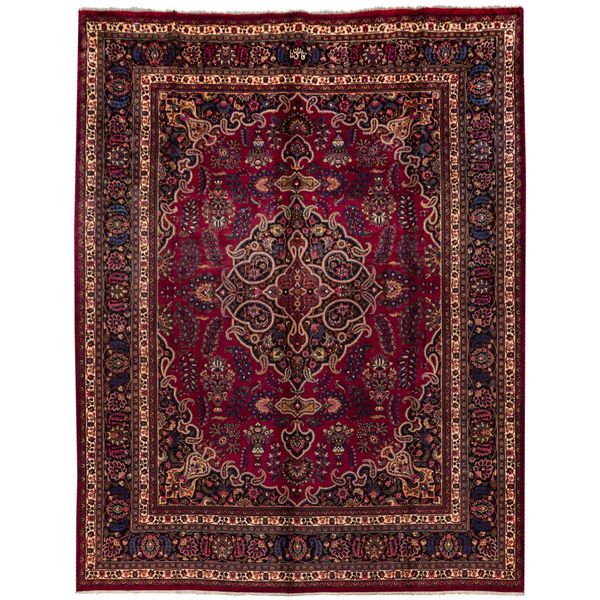 فرش قدیمی دستباف یازده متری سی پرشیا کد 187327