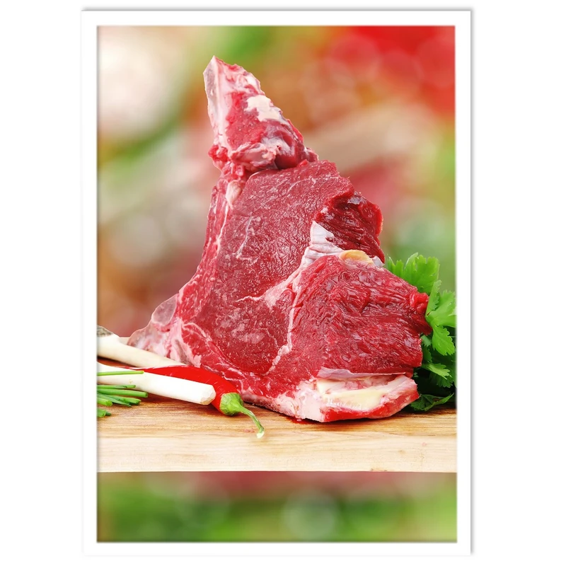 تابلو نوری بکلیت طرح پروتئین گوشت مدل W-14998