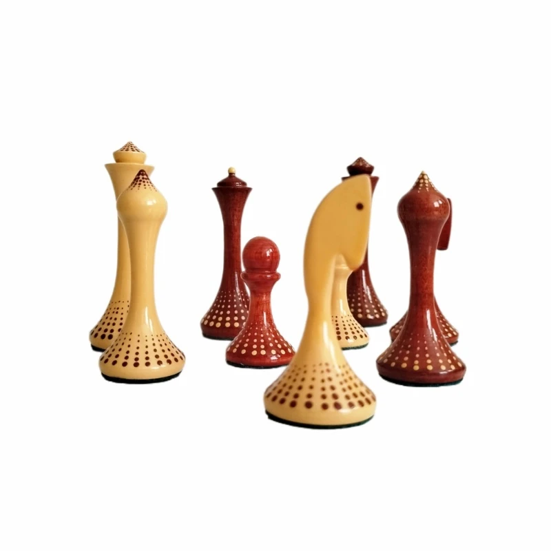عکس شماره 6 : مهره شطرنج صنایع چوب ئاسک مدل نقطه کوبی