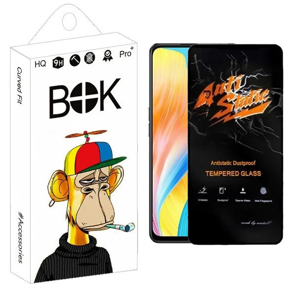 محافظ صفحه نمایش بوک مدل Carbon Antistatic مناسب برای گوشی موبایل اوپو A98